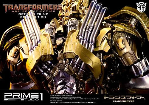 Transformers: Lost Age - Convoy - Museum Masterline Series MMTFM-07GL - Knight Edition, Gold Edition (Prime 1 Studio)ㅤ – Prime 1 Studio – ActionFigureBrasil