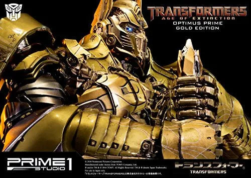 Transformers: Lost Age - Convoy - Museum Masterline Series MMTFM-07GL - Knight Edition, Gold Edition (Prime 1 Studio)ㅤ – Prime 1 Studio – ActionFigureBrasil