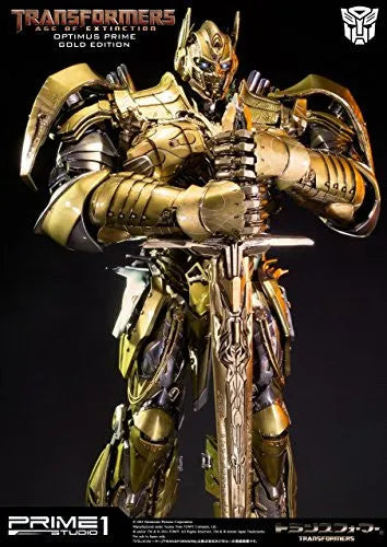 Transformers: Lost Age - Convoy - Museum Masterline Series MMTFM-07GL - Knight Edition, Gold Edition (Prime 1 Studio)ㅤ – Prime 1 Studio – ActionFigureBrasil