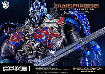Transformers: Lost Age - Convoy - Museum Masterline Series MMTFM-08 - Ultimate Edition (Prime 1 Studio)ㅤ – Prime 1 Studio – ActionFigureBrasil — com base expositora