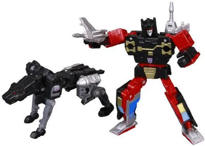 Transformers Masterpiece MP-15 Rumble & Jaguarㅤ – Takara Tomy – ActionFigureBrasil