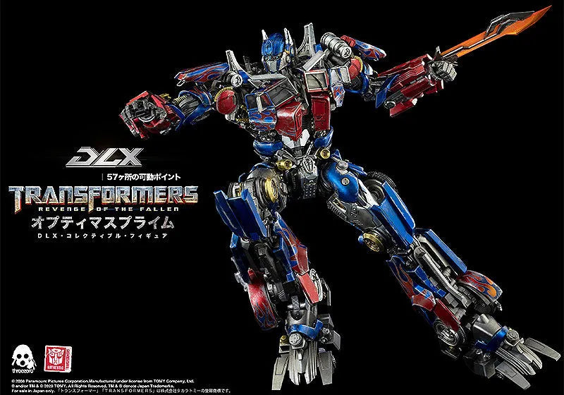Transformers: Revenge - DLX Optimus Prime (threezero)ㅤ – ThreeZero – ActionFigureBrasil