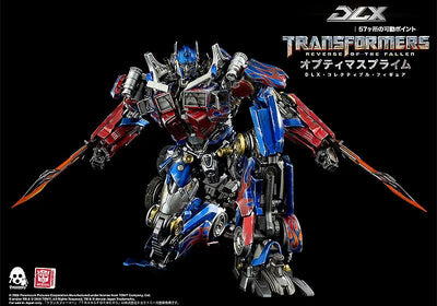 Transformers: Revenge - DLX Optimus Prime (threezero)ㅤ – ThreeZero – ActionFigureBrasil — com base expositora