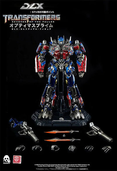 Transformers: Revenge - DLX Optimus Prime (threezero)ㅤ – ThreeZero – ActionFigureBrasil — iluminação de estúdio
