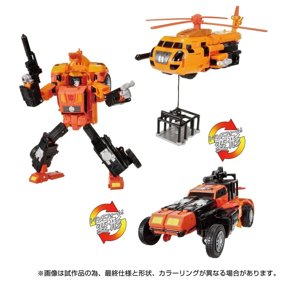 Transformers - Sandstorm - Leader Class - Transformers Legacy (TL-76) - Transformers Legacy United (Hasbro, Takara Tomy)ㅤ – Takara Tomy – ActionFigureBrasil