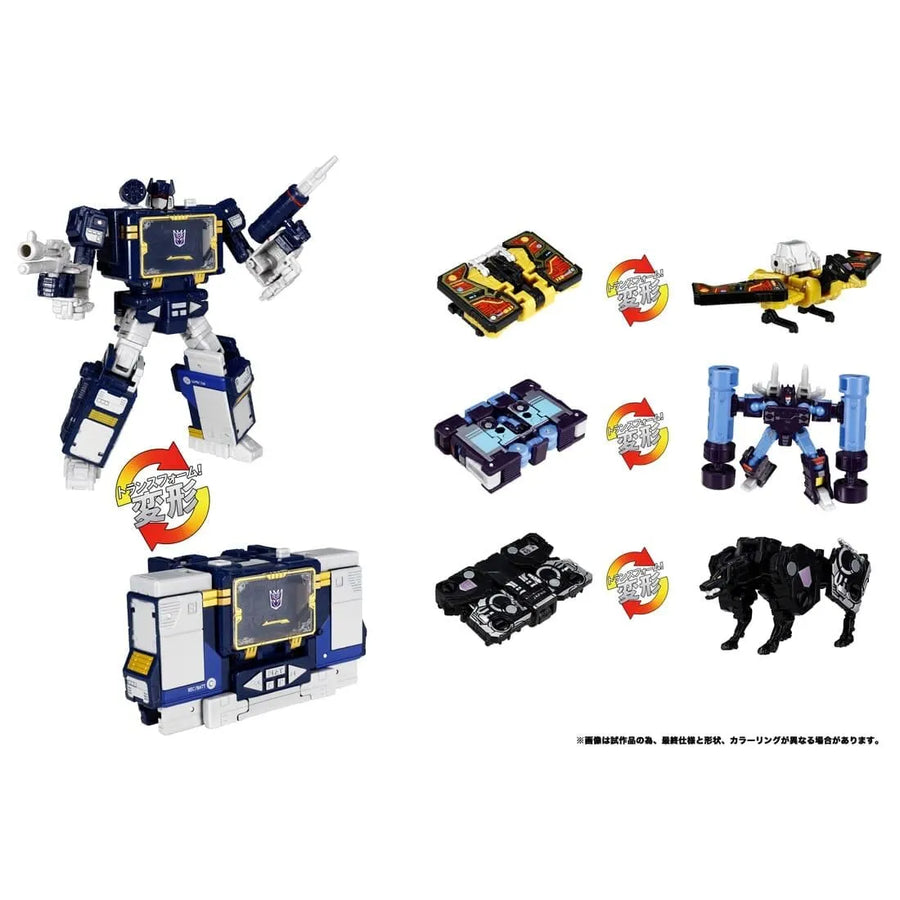 Transformers - Soundwave - Leader Class - Transformers Legacy (TL-84) - Transformers Legacy United (Hasbro, Takara Tomy)ㅤ – Takara Tomy – ActionFigureBrasil
