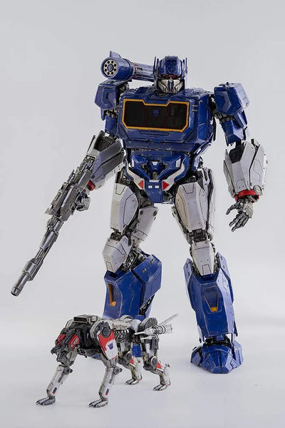 Transformers - Soundwave - Ravage - DLX Scale Collectible Series (threezero)ㅤ – ThreeZero – ActionFigureBrasil — detalhe do produto