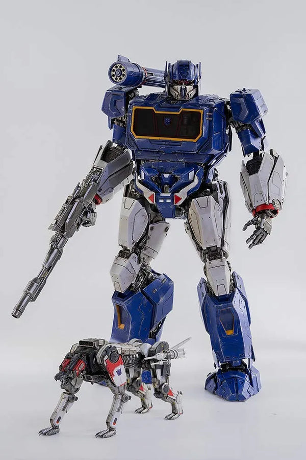 Transformers - Soundwave - Ravage - DLX Scale Collectible Series (threezero)ㅤ – ThreeZero – ActionFigureBrasil