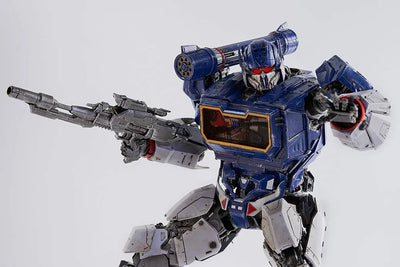Transformers - Soundwave - Ravage - DLX Scale Collectible Series (threezero)ㅤ – ThreeZero – ActionFigureBrasil — ângulo diferente