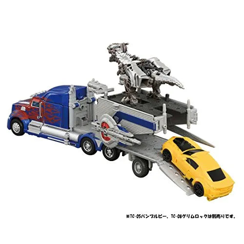 Transformers: The Last Knight - Convoy - Turbo Change Series TC-09 - Battle Command Optimus Prime (Takara Tomy)ㅤ – Takara Tomy – ActionFigureBrasil