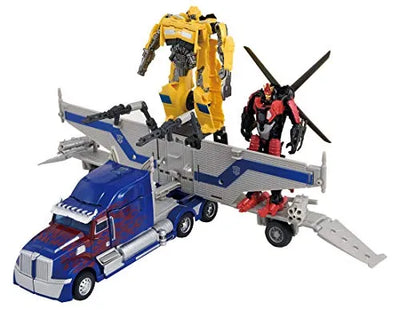 Transformers: The Last Knight - Convoy - Turbo Change Series TC-09 - Battle Command Optimus Prime (Takara Tomy)ㅤ – Takara Tomy – ActionFigureBrasil — iluminação de estúdio