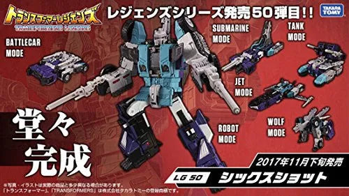 Transformers - Transformers: The Headmasters - Sixshot - Transformers Legends LG-50 (Takara Tomy)ㅤ – Takara Tomy – ActionFigureBrasil