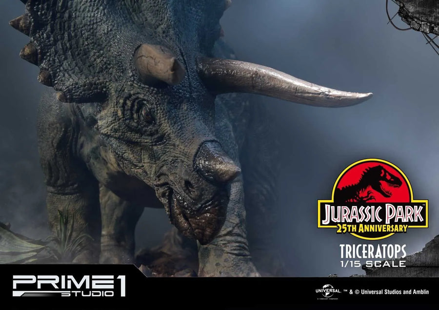 Triceratops (Exclusive Version) Jurassic Park (Film) – Prime1Studio – ActionFigure Brasil