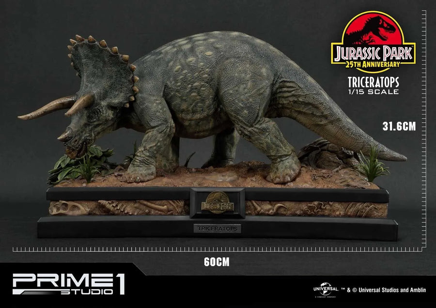 Triceratops (Exclusive Version) Jurassic Park (Film) – Prime1Studio – ActionFigure Brasil