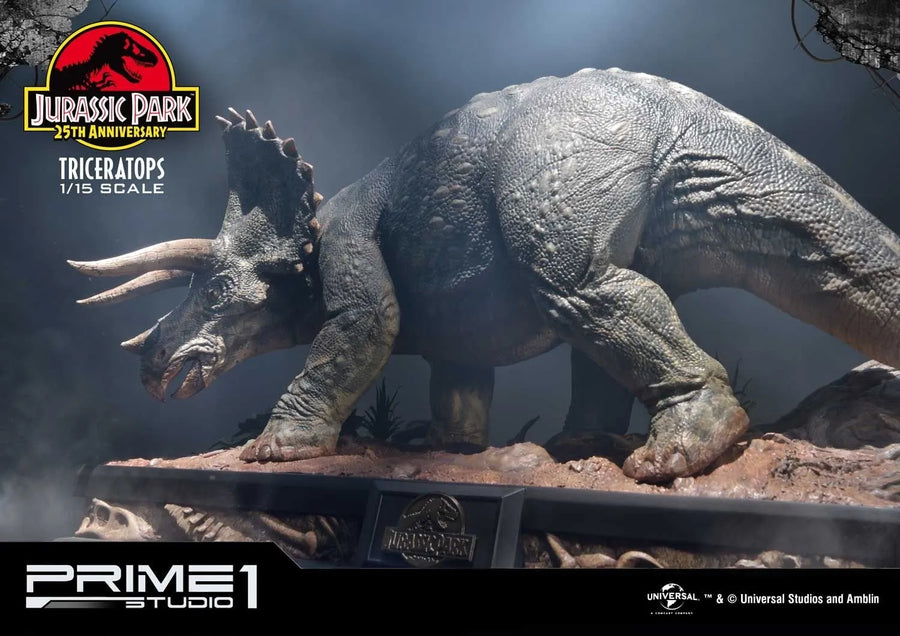 Triceratops (Exclusive Version) Jurassic Park (Film) – Prime1Studio – ActionFigure Brasil
