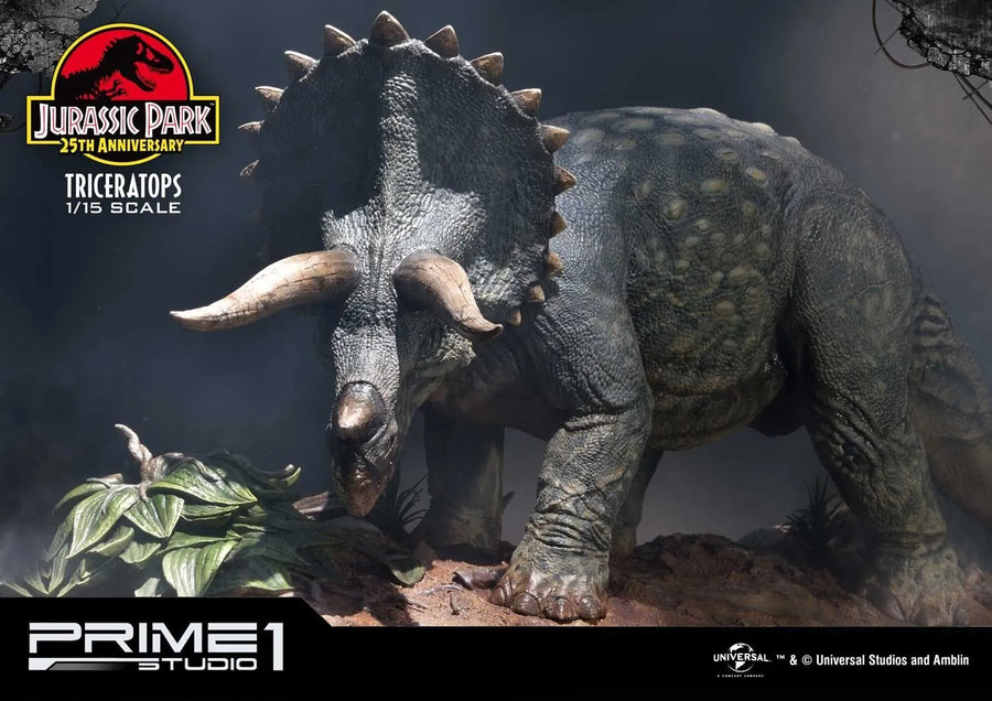 Triceratops (Exclusive Version) Jurassic Park (Film) – Prime1Studio – ActionFigure Brasil