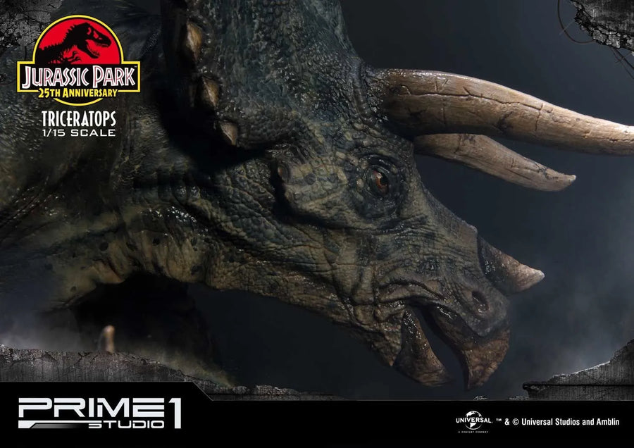 Triceratops (Exclusive Version) Jurassic Park (Film) – Prime1Studio – ActionFigure Brasil