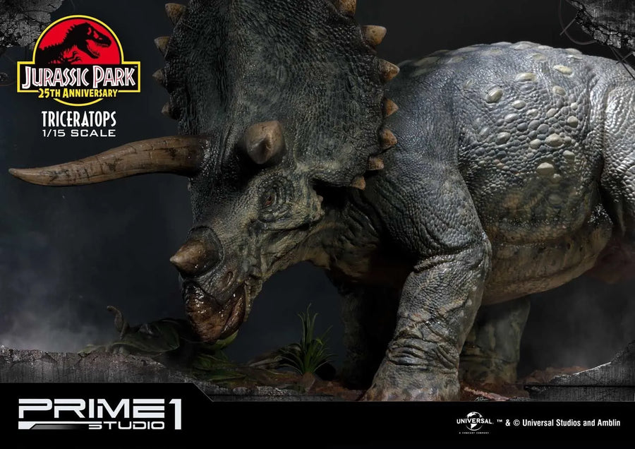 Triceratops (Exclusive Version) Jurassic Park (Film) – Prime1Studio – ActionFigure Brasil