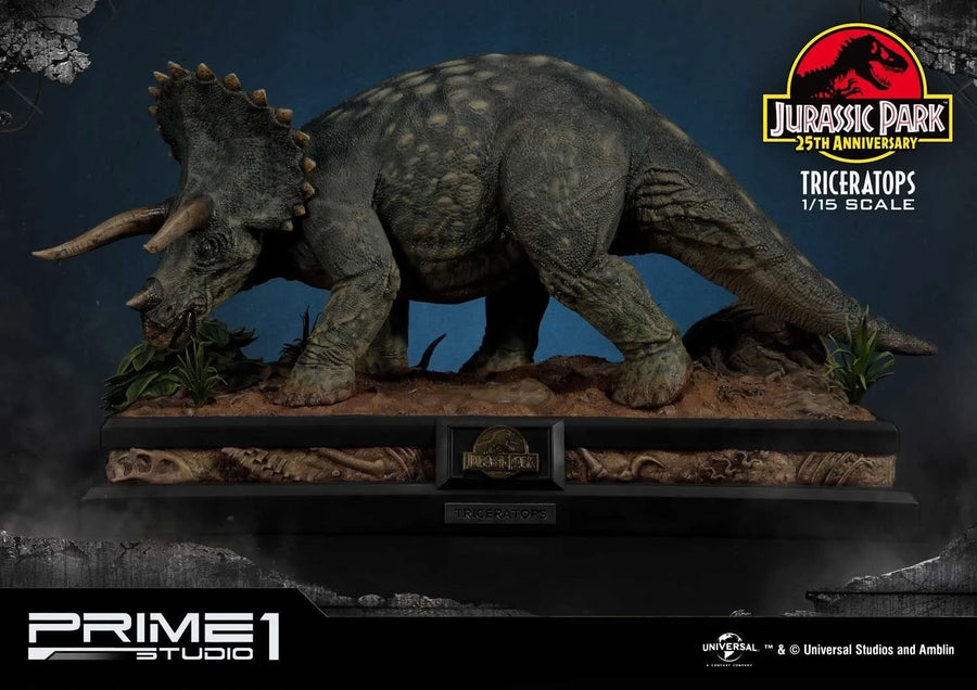 Triceratops (Exclusive Version) Jurassic Park (Film) – Prime1Studio – ActionFigure Brasil