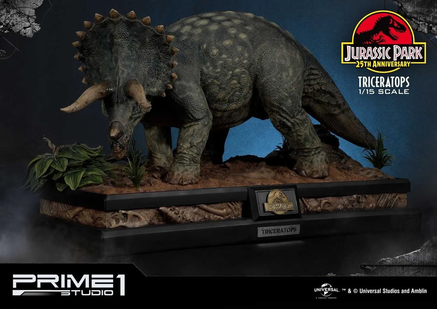 Triceratops (Exclusive Version) Jurassic Park (Film) – Prime1Studio – ActionFigure Brasil