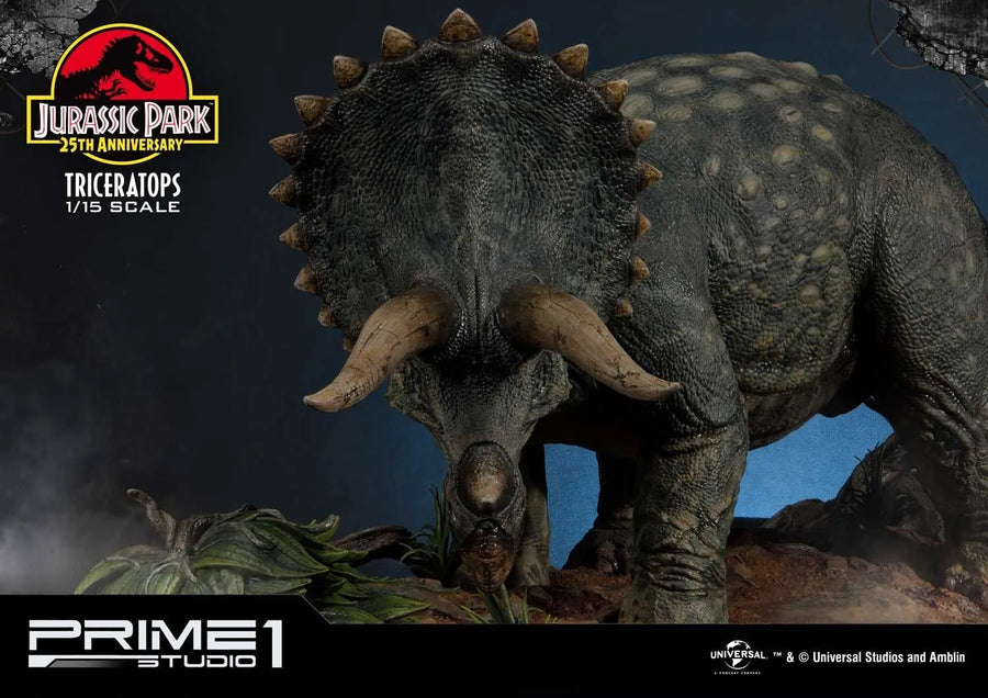 Triceratops (Exclusive Version) Jurassic Park (Film) – Prime1Studio – ActionFigure Brasil