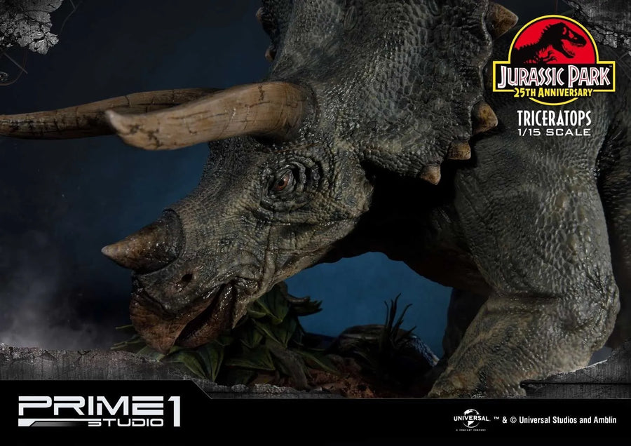 Triceratops (Regular Version) Jurassic Park (Film) – Prime1Studio – ActionFigure Brasil