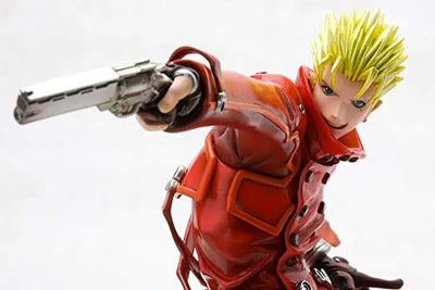 Trigun: Badlands Rumble - Kuro-Neko - Vash the Stampede - ARTFX J - 1/8 (Kotobukiya)ㅤ – Kotobukiya – ActionFigureBrasil — close
