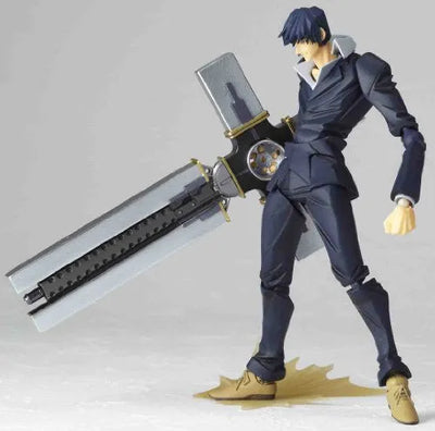 Trigun: Badlands Rumble - Nicholas D. Wolfwood - Revoltech - No. 092ㅤ – Kaiyodo – ActionFigureBrasil — acessórios