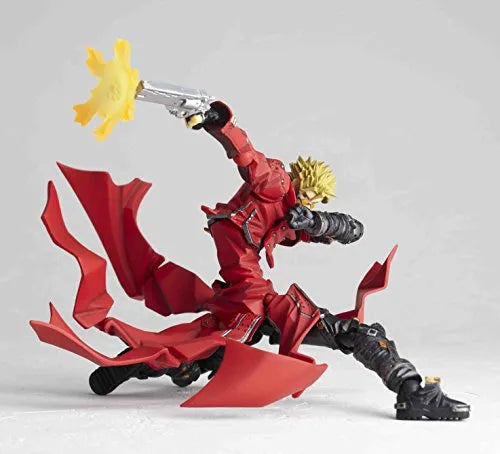 Trigun: Badlands Rumble - Vash the Stampede - Revoltech No.091 (Kaiyodo)ㅤ – Kaiyodo – ActionFigureBrasil