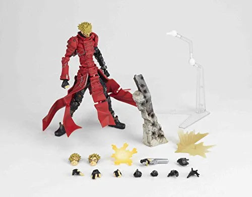 Trigun: Badlands Rumble - Vash the Stampede - Revoltech No.091 (Kaiyodo)ㅤ – Kaiyodo – ActionFigureBrasil