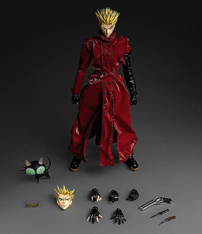 Trigun - Kuro-Neko - Vash the Stampede - FigZero - 1/6 (ThreeZero)ㅤ – ThreeZero – ActionFigureBrasil