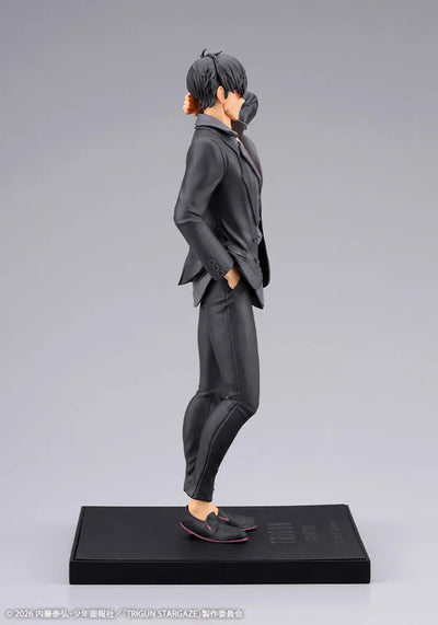 Trigun Stampede - Nicholas D. Wolfwood - Oshi Works - 1/8 (Kotobukiya)ㅤ – Kotobukiya – ActionFigureBrasil — com base expositora