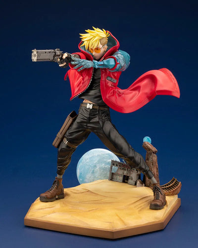 Trigun Stampede - Vash the Stampede - ARTFX J - 1/8 - Trigun Stampede Ver. (Kotobukiya)ㅤ – Kotobukiya – ActionFigureBrasil — close
