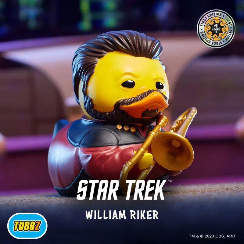TUBBZ / Star Trek: William T Riker Rubber Duckㅤ – Numsekar – ActionFigureBrasil