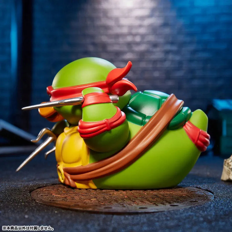 TUBBZ / TMNT Teenage Mutant Ninja Turtles: Raphael Rubber Duckㅤ – Numsekar – ActionFigureBrasil