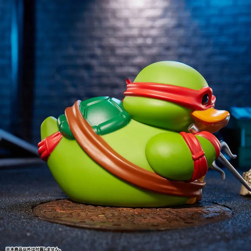 TUBBZ / TMNT Teenage Mutant Ninja Turtles: Raphael Rubber Duckㅤ – Numsekar – ActionFigureBrasil