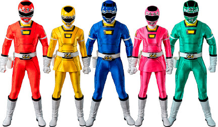 Turbo Power Rangers Pack – Threezero – ActionFigure Brasil