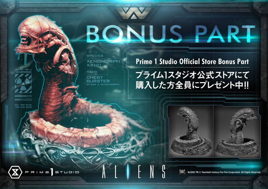 Tusked Alien (Bonus Version) Aliens (Comics) – Prime1Studio – ActionFigure Brasil
