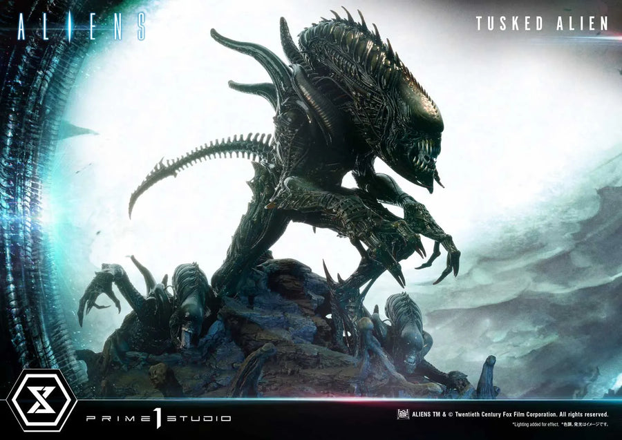 Tusked Alien (Bonus Version) Aliens (Comics) – Prime1Studio – ActionFigure Brasil