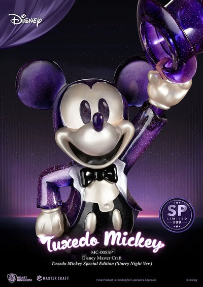 Tuxedo Mickey Special Edition (Starry Night Ver.) - LIMITED EDITION: 999 – Beast Kingdom – ActionFigure Brasil — acessórios