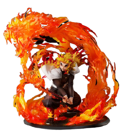TV Anime Kimetsu no Yaiba Mugen Ressha Hen - Rengoku Kyoujurou - 1/8 - Honou no Kokyuu Ougi Ku no Kata: Rengoku (Aniplex, Wing) [Shop Exclusive]ㅤ – Wing – ActionFigureBrasil