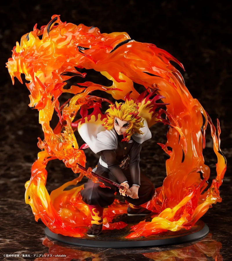 TV Anime Kimetsu no Yaiba Mugen Ressha Hen - Rengoku Kyoujurou - 1/8 - Honou no Kokyuu Ougi Ku no Kata: Rengoku (Aniplex, Wing) [Shop Exclusive]ㅤ – Wing – ActionFigureBrasil