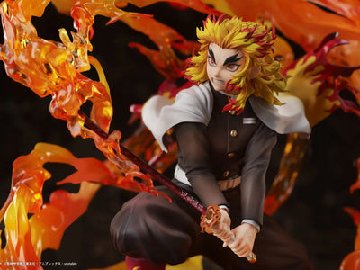 TV Anime Kimetsu no Yaiba Mugen Ressha Hen - Rengoku Kyoujurou - 1/8 - Honou no Kokyuu Ougi Ku no Kata: Rengoku (Aniplex, Wing) [Shop Exclusive]ㅤ – Wing – ActionFigureBrasil — detalhe do produto