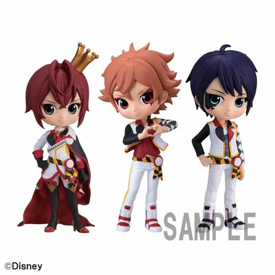 Twisted Wonderland - Riddle Rosehearts - Deuce Spade - Ace Trappola - Disney Twisted Wonderland Q Posket Petit vol.1 - Set of 3 Figures (Bandai Spirits)ㅤ – Bandai Spirits – ActionFigureBrasil