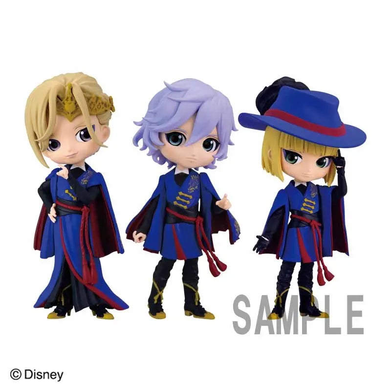 Twisted Wonderland - Vil Schoenheit - Rook Hunt - Epel Felmier - Disney Twisted Wonderland Q Posket Petit vol.6 - Q Posket Petit - Set of 3 (Bandai Spirits)ㅤ – Bandai Spirits – ActionFigureBrasil