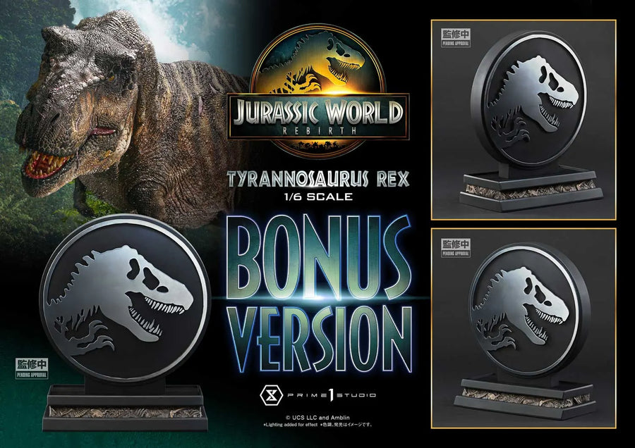 Tyrannosaurus Rex 1/6 scale (Bonus Version) Jurassic World Rebirth – Prime1Studio – ActionFigure Brasil