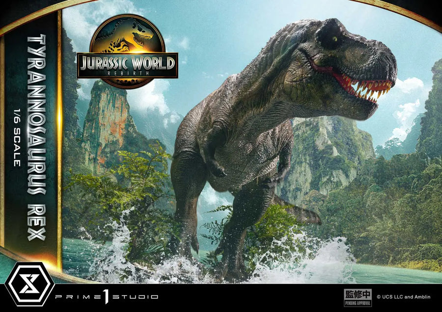 Tyrannosaurus Rex 1/6 scale (Bonus Version) Jurassic World Rebirth – Prime1Studio – ActionFigure Brasil