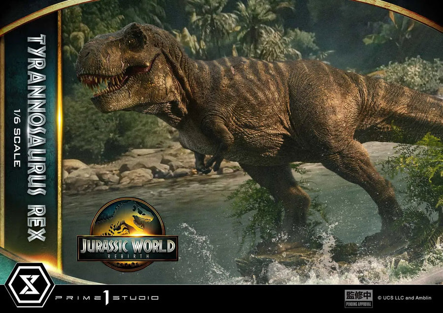 Tyrannosaurus Rex 1/6 scale (Bonus Version) Jurassic World Rebirth – Prime1Studio – ActionFigure Brasil