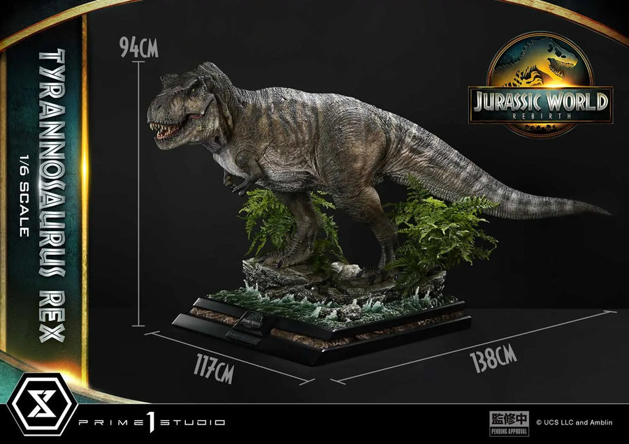 Tyrannosaurus Rex 1/6 scale (Bonus Version) Jurassic World Rebirth – Prime1Studio – ActionFigure Brasil