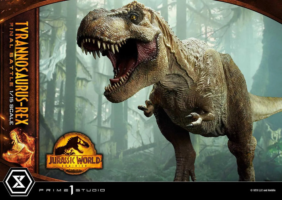Tyrannosaurus-Rex (Regular Version) Jurassic World: Dominion (Film) – Prime1Studio – ActionFigure Brasil
